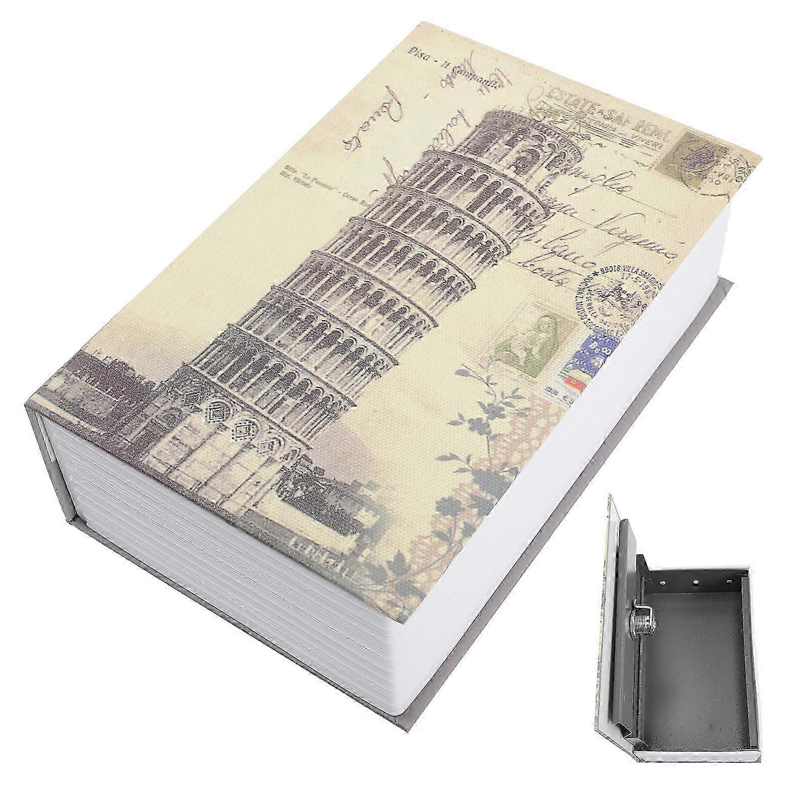 Portable Safe Box Simulation Lock Box Book Hidden Box Money Safe Box Hidden Box for Storage
