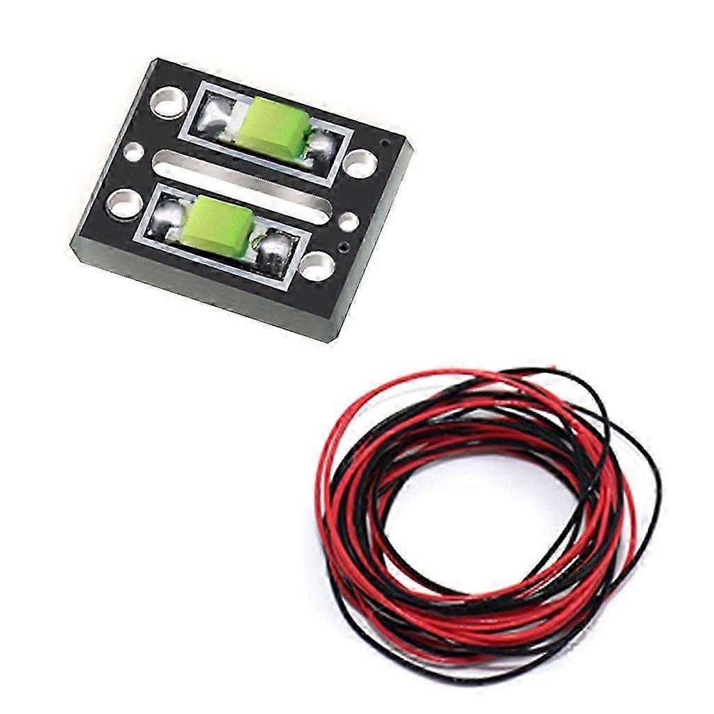 3D Printer Assembled Extruder Hotend Nozzle with White LED Lighting