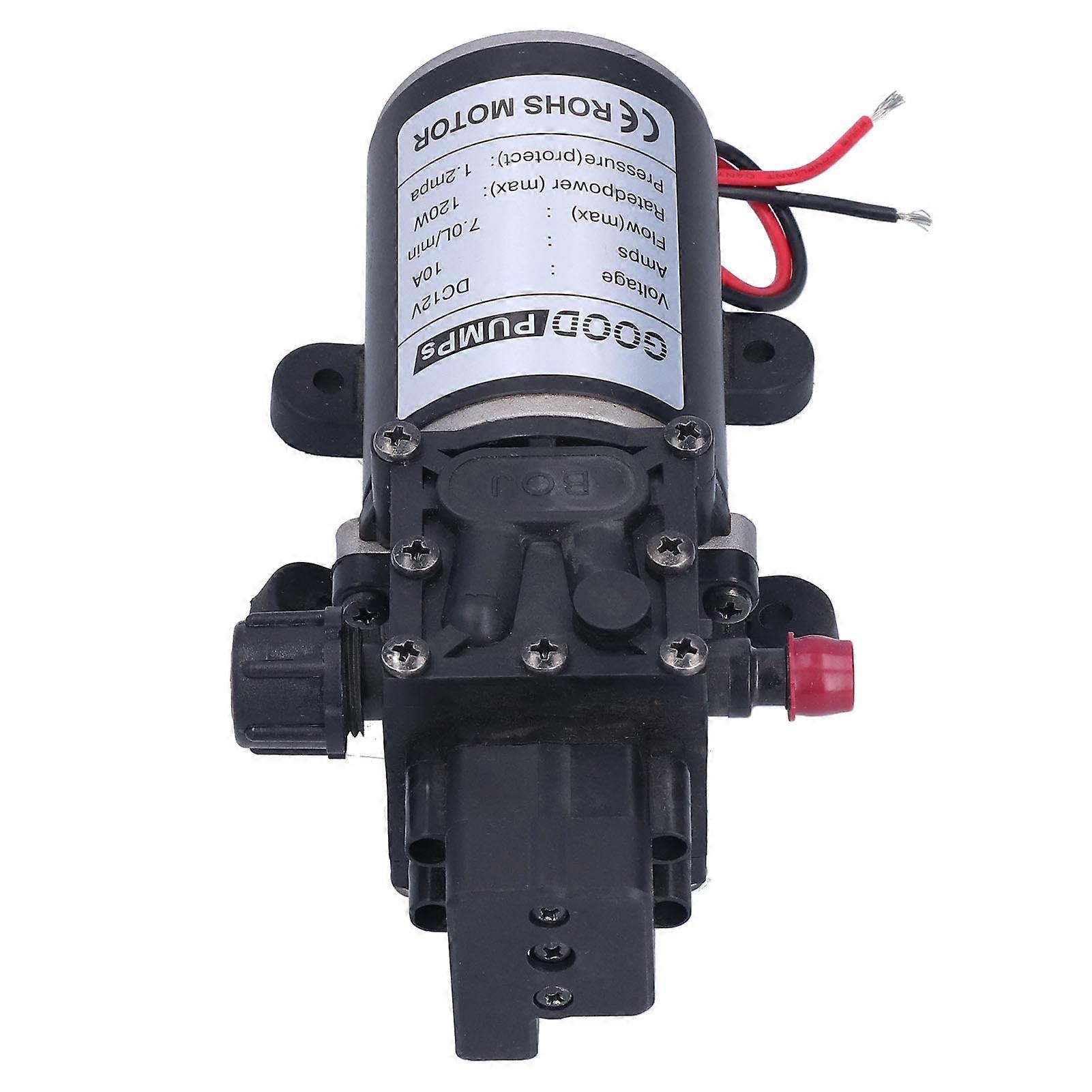 Fresh Water Pump Noise Reduction High Pressure Smart Self Priming Diaphragm Pump