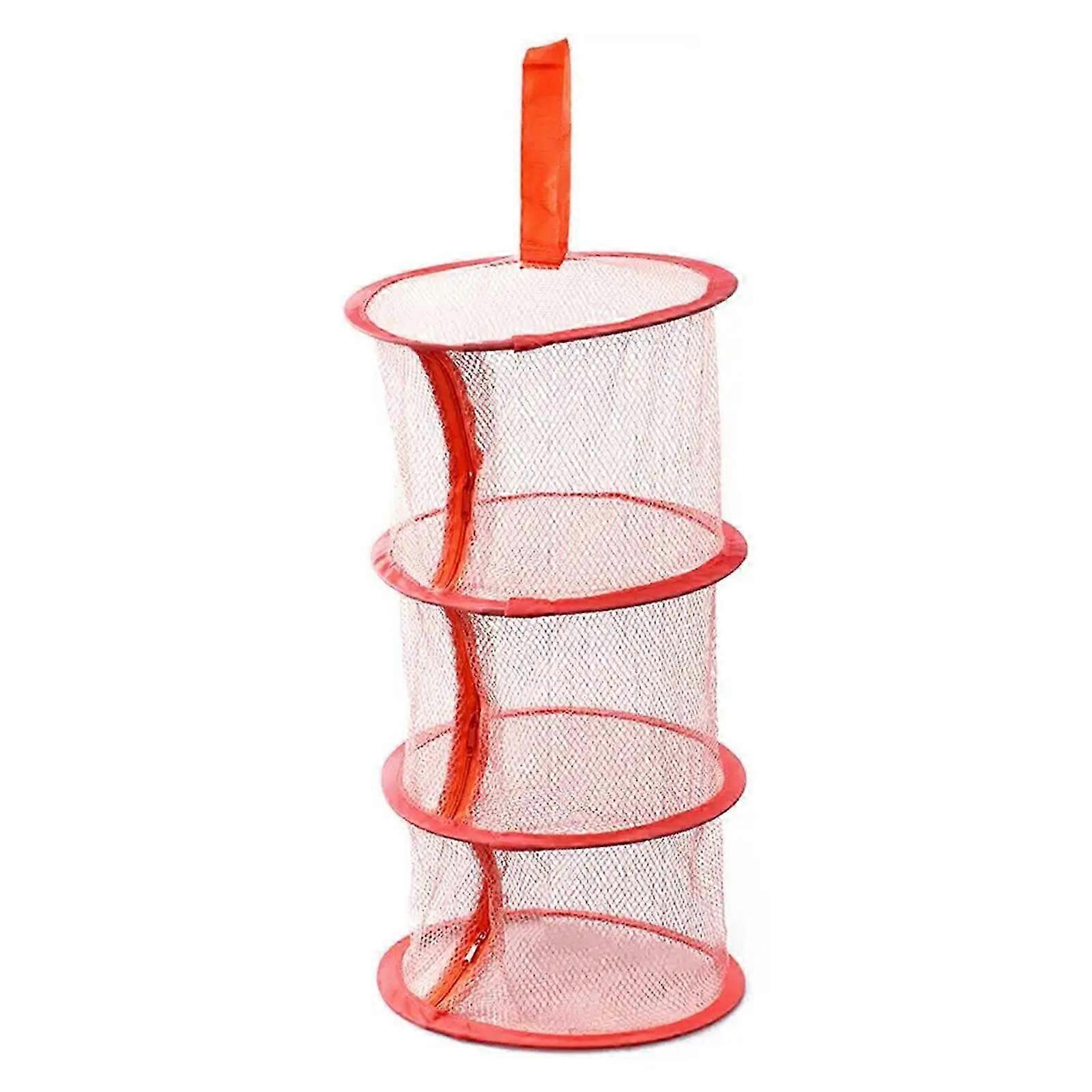 2025 Latest Model Zippers Bra Drying Basket 3Layers Drying Rack Net Herb Drying