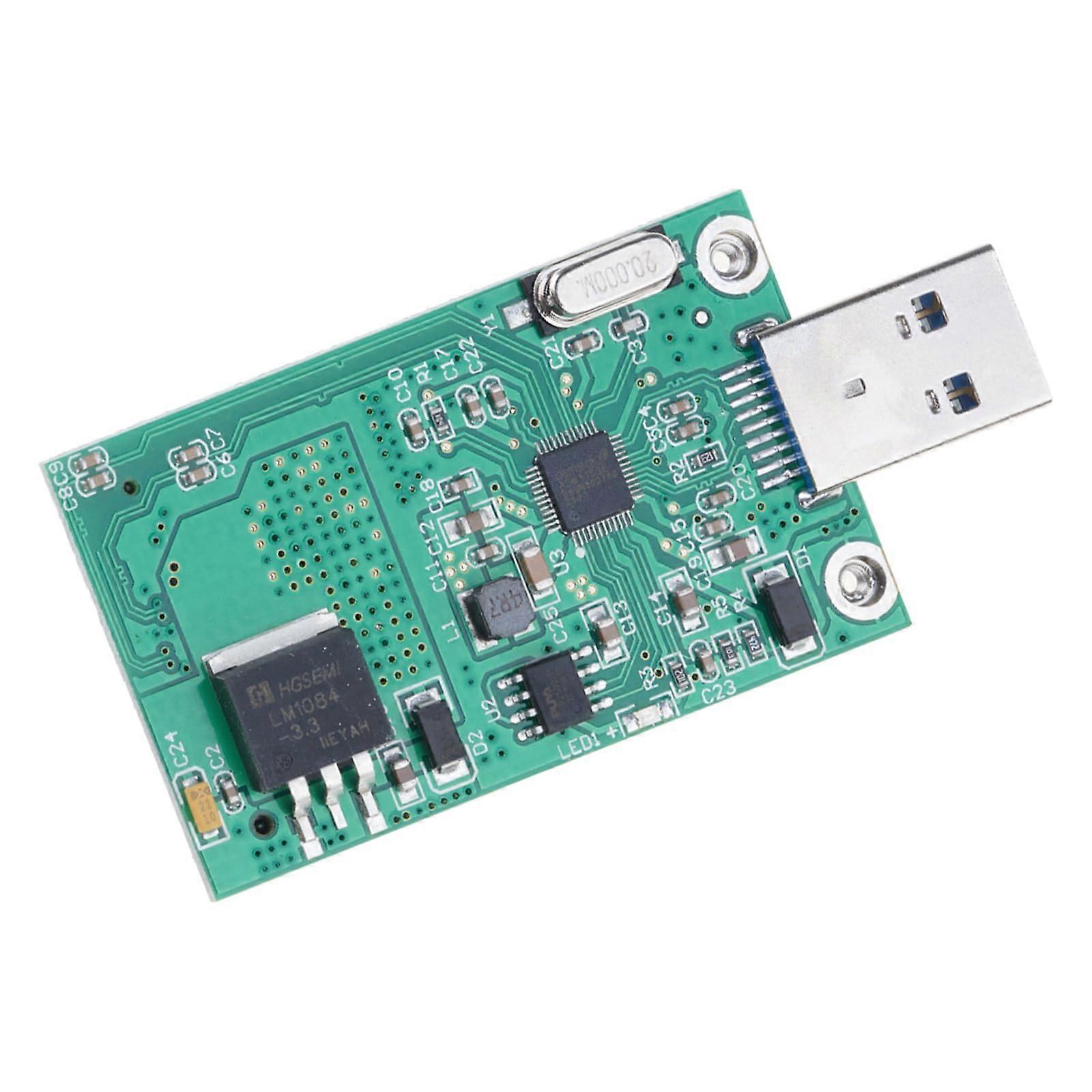 Compact mSATA adapter, mSATA to USB adapter for effortless plugandplay, external storage, wide compatibility