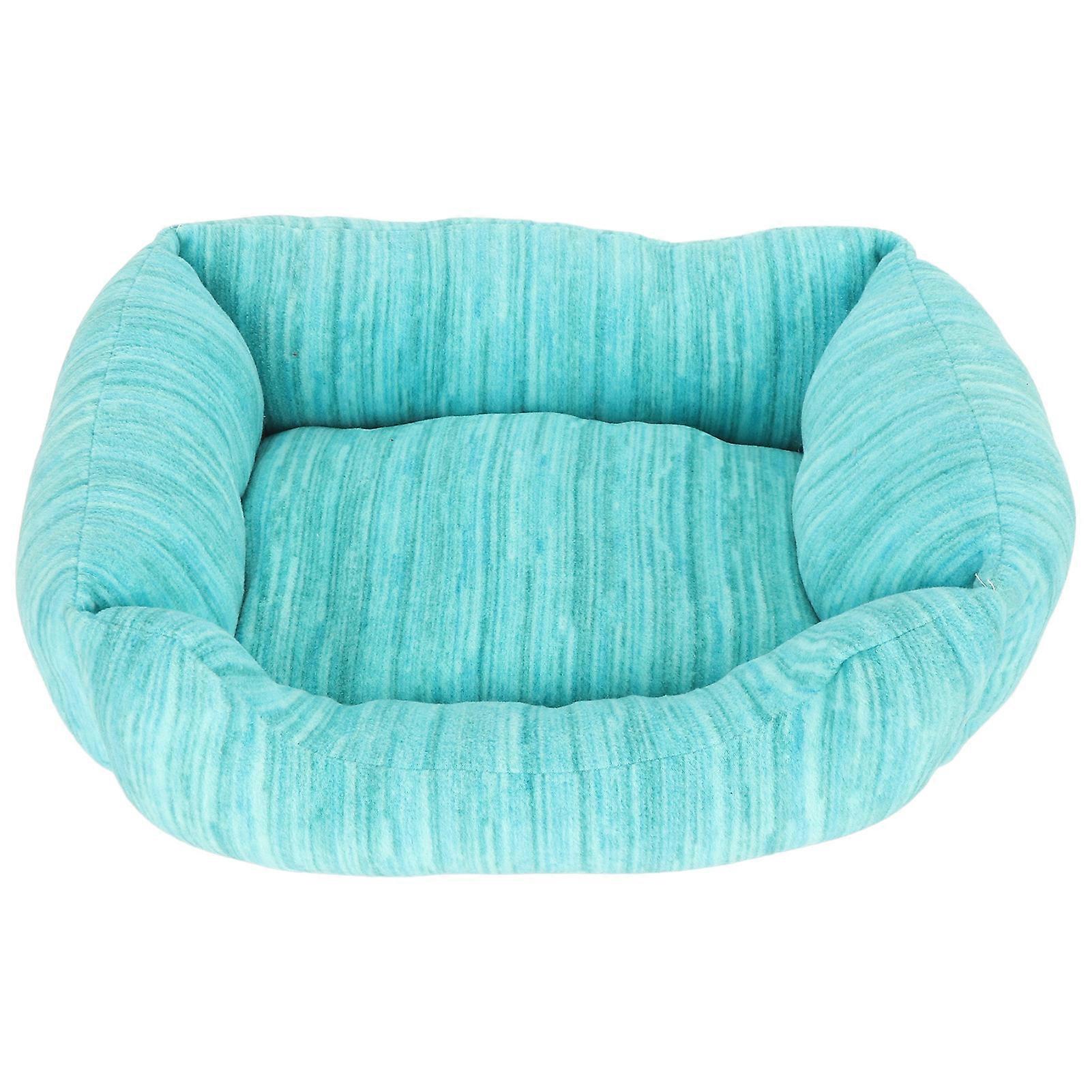 Pet Sofa Bed Soft Skin Friendly Flannel Cat Cusion Bed Sponge Padding Puppy Sleeping Sofa for Relax Rest