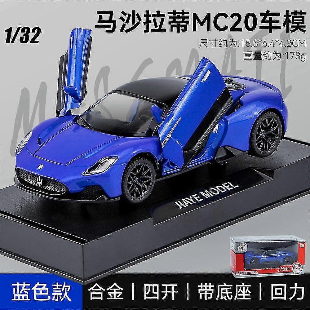 Boxed Sports Car 1/32 Simulation Children's Sound And Light Power Control Alloy Model Toy