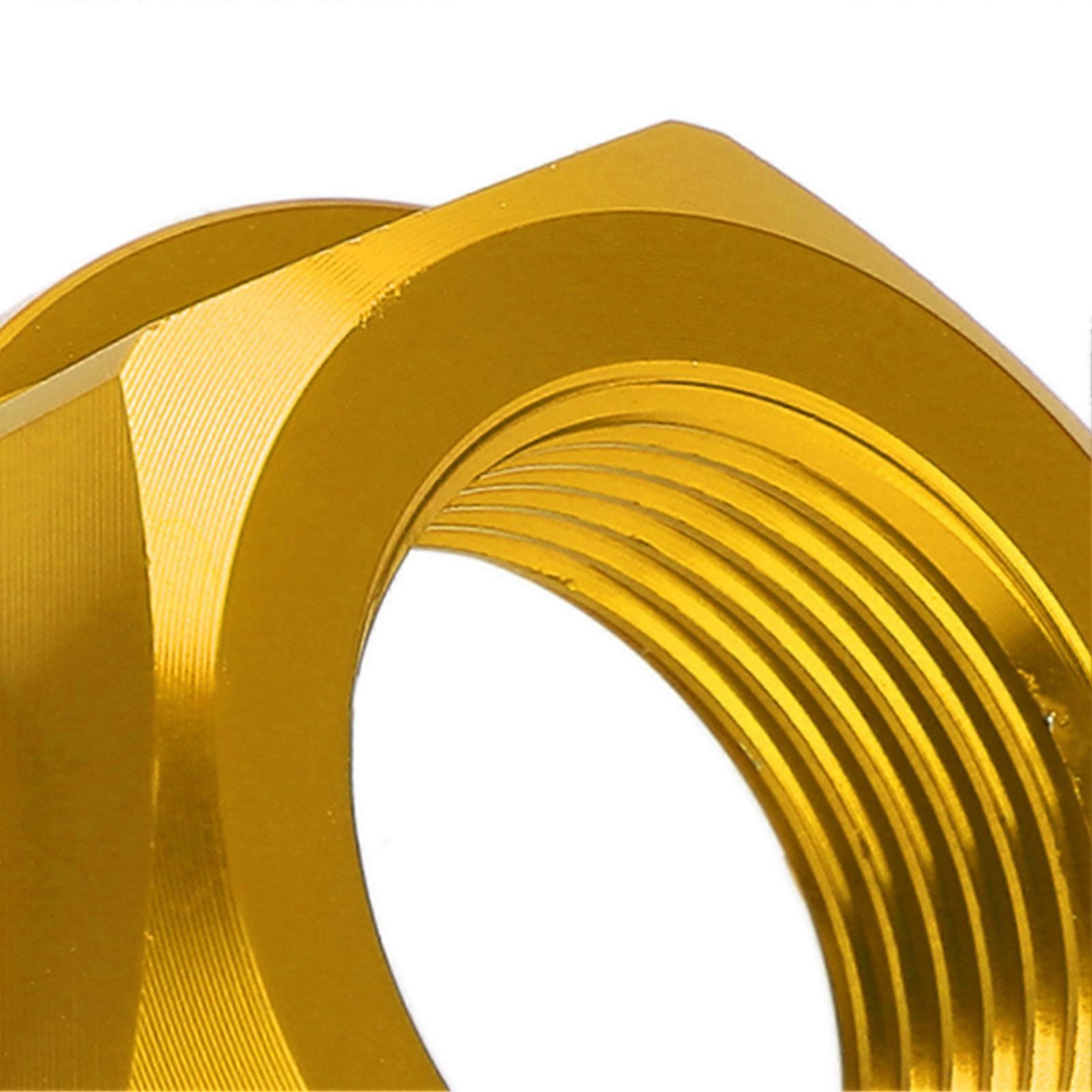 Motorcycle Front Wheel Axle Screw Nut M16x1.5 Replacement for CRF250R/CRF450R/CRF250RXBlue