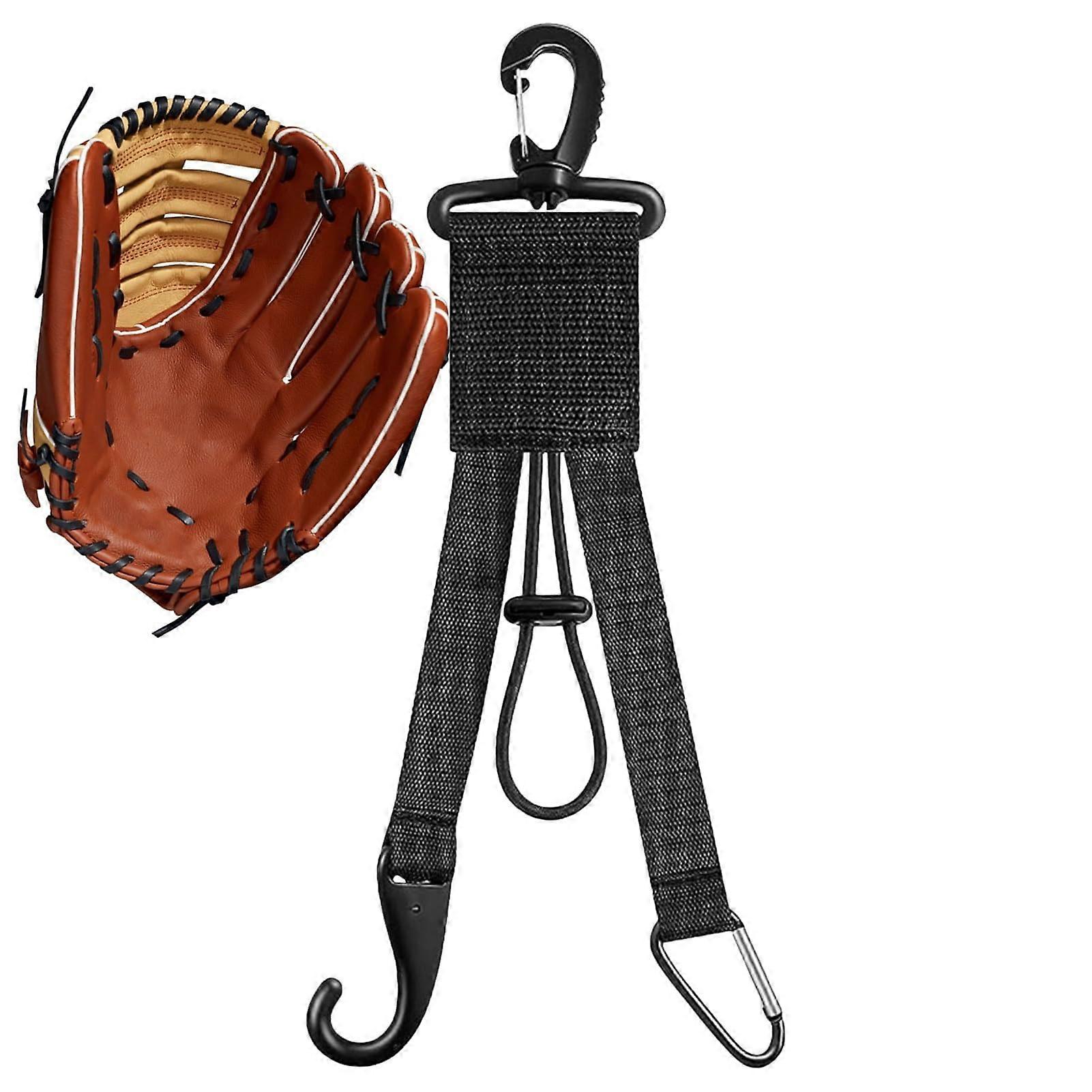 Baseball Glove Hanger 3-In-1 Organizer For Baseball Bat, Glove, And Headwear Wall Mount Keeps Gear Off The Ground