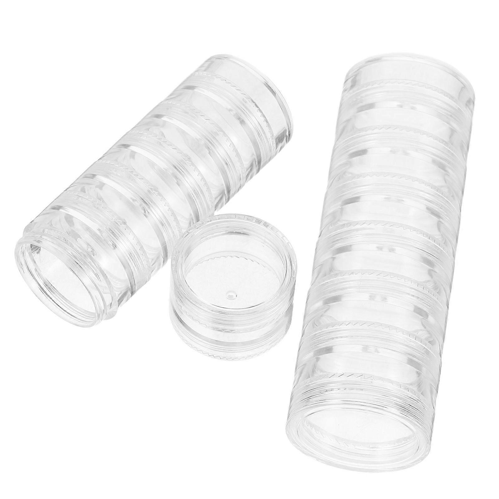 White Storage Box 7 Day Organizer for Pill Holding 2Pcs Medication Case