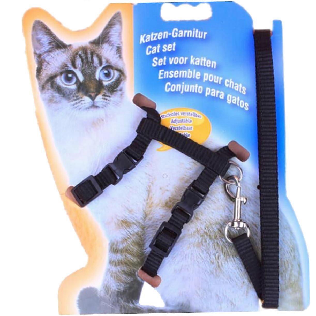 Adjustable Cat Harness with Leash
Secure Harness for Cats
Figure8 Design for Small and Large Cats
Easy to Put On with Metal Buckle