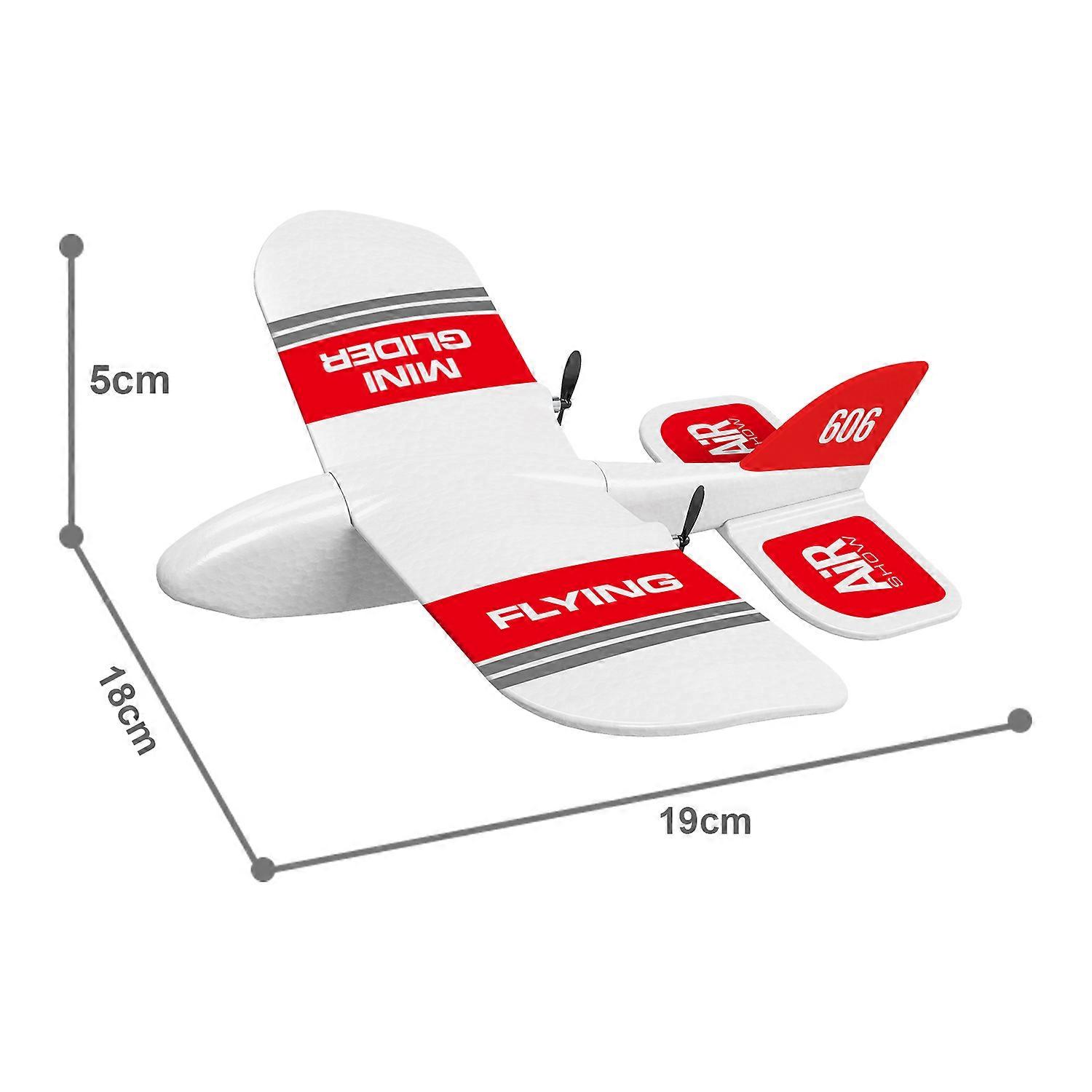 KF606 2.4G RC Flying for Beginner EPP Glider Fixed Wing Airplane RTF Foam Plane Remote Control Gliding Aircraft Model Toys Kids Gifts