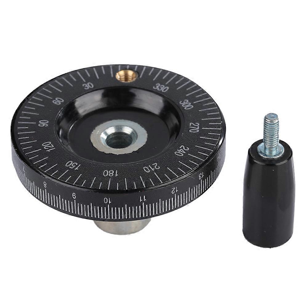 1pcs 63mm Solid Bakelite Hand Wheel Scale Handwheel Machinery Accessaries