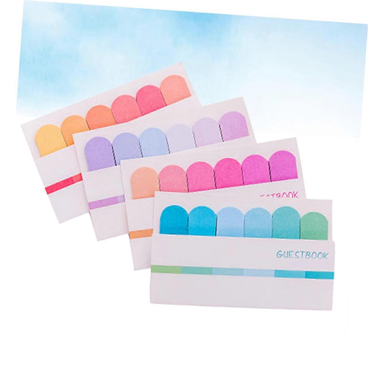 8 Pieces Color Gradient – Plan Memo Mini Note Stickers for Home Office School