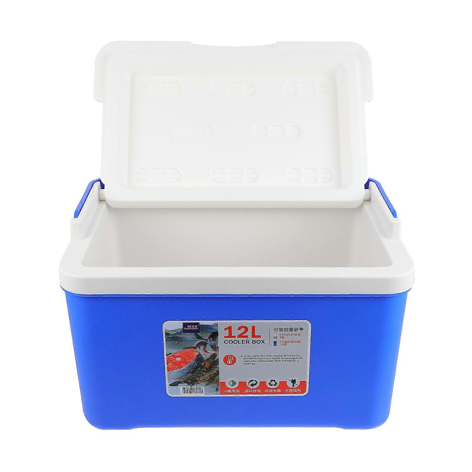 Insulated Portable Food Cooler Basket with Handles – Durable Leak Proof Design for Camping, Fishing & Picnics, Keeps Contents Fresh