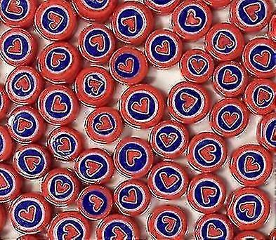 28G [193] Mixed Flower Mosaic Glass Tiles Round Beads - DIY Craft Art Supply with Holder for Creative Projects