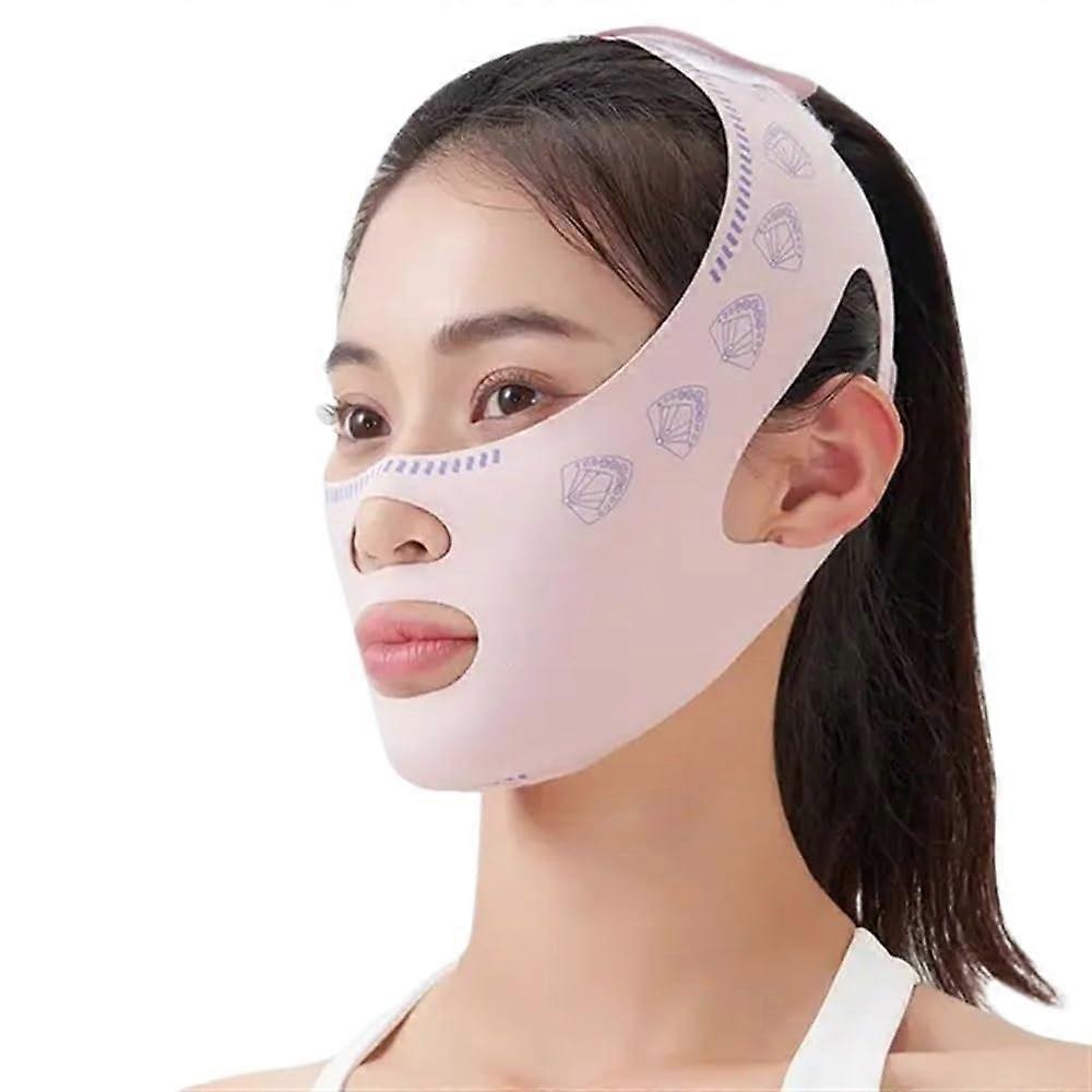 Klimmzugmaske V Linie Shaping Facial Slimming Mask Sleep Face Lifting Belt for Jawline Definition and Sculpting