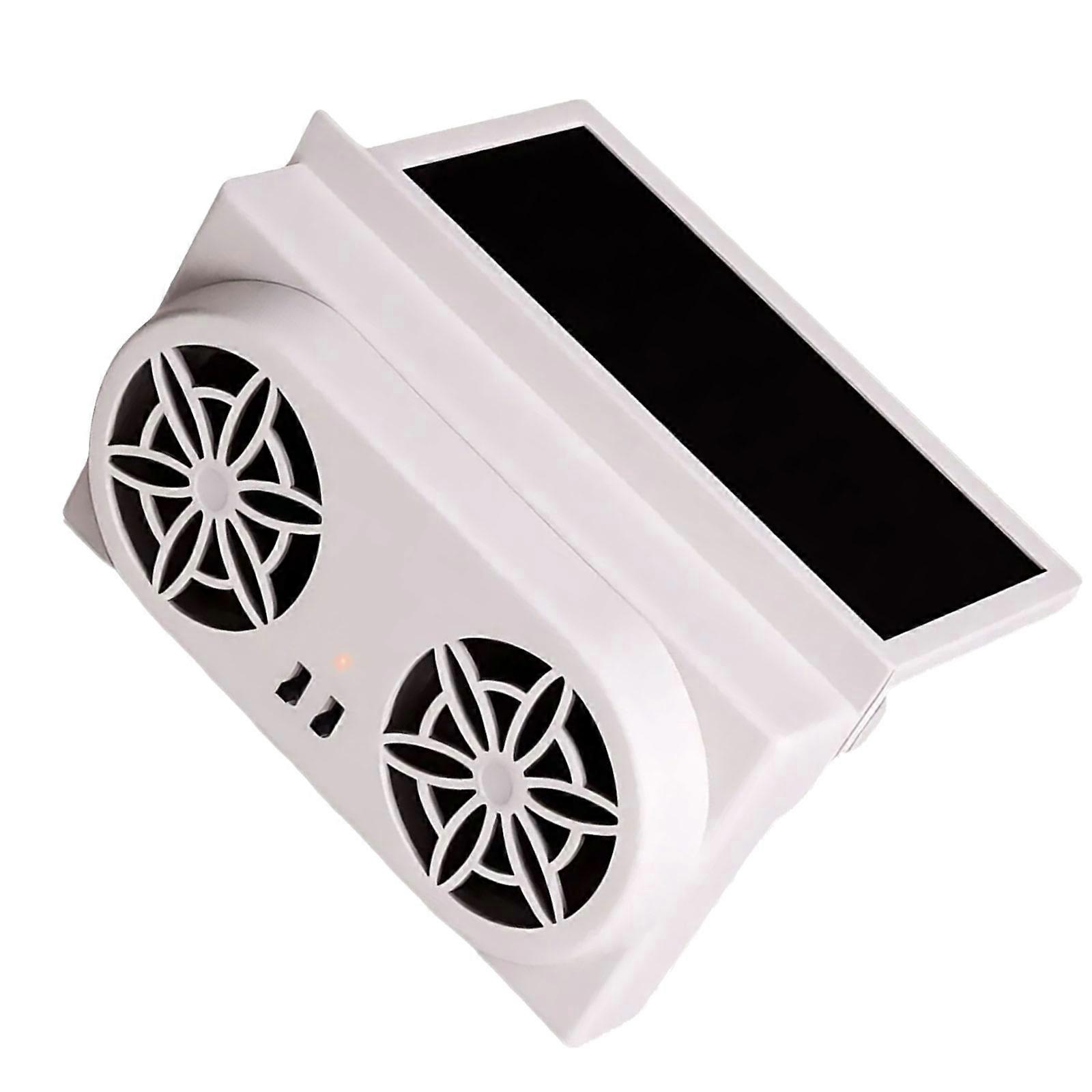 Solar Car Ventilator Airflows Reducer Air Circulation System Suitable For Preventing Heat Damage To Seat And Electronics Multicolor