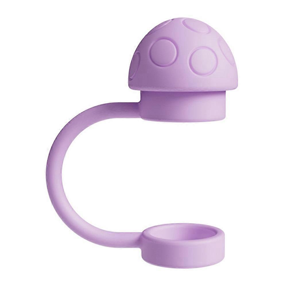 Insulated Tumbler Silicone Straw Cover Dustproof 10mm Straw Mushroom Cap (FDA Tested, BPA-Free)