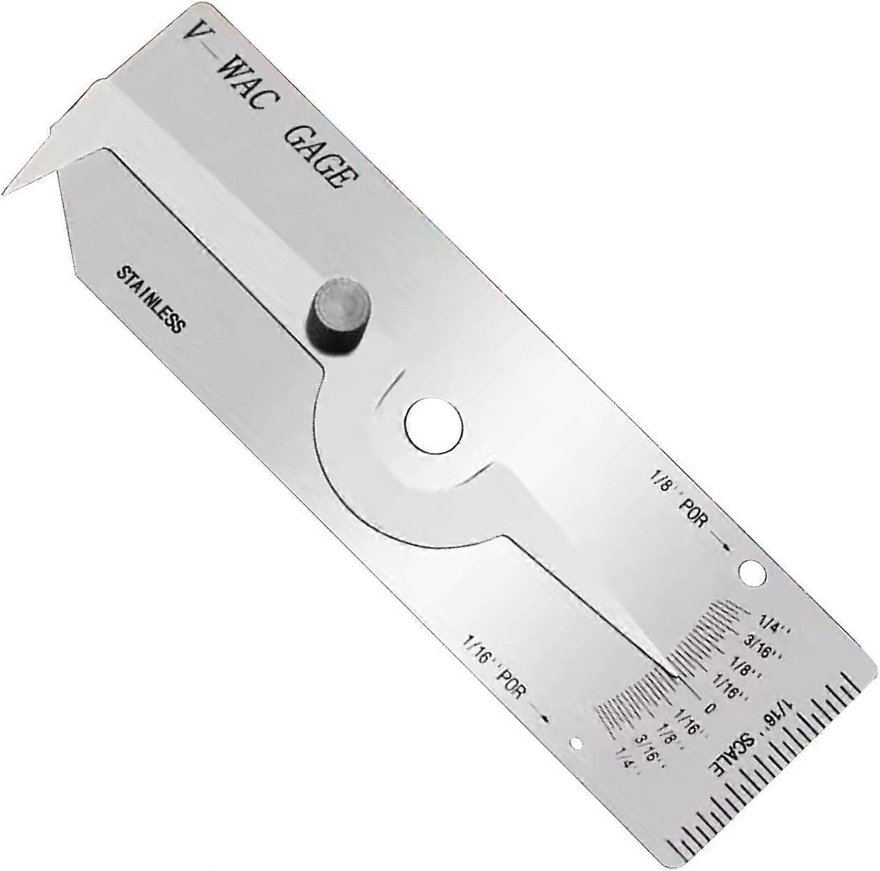 Professional Single Welding Gauge, Stainless Steel Measurement Tool for ...