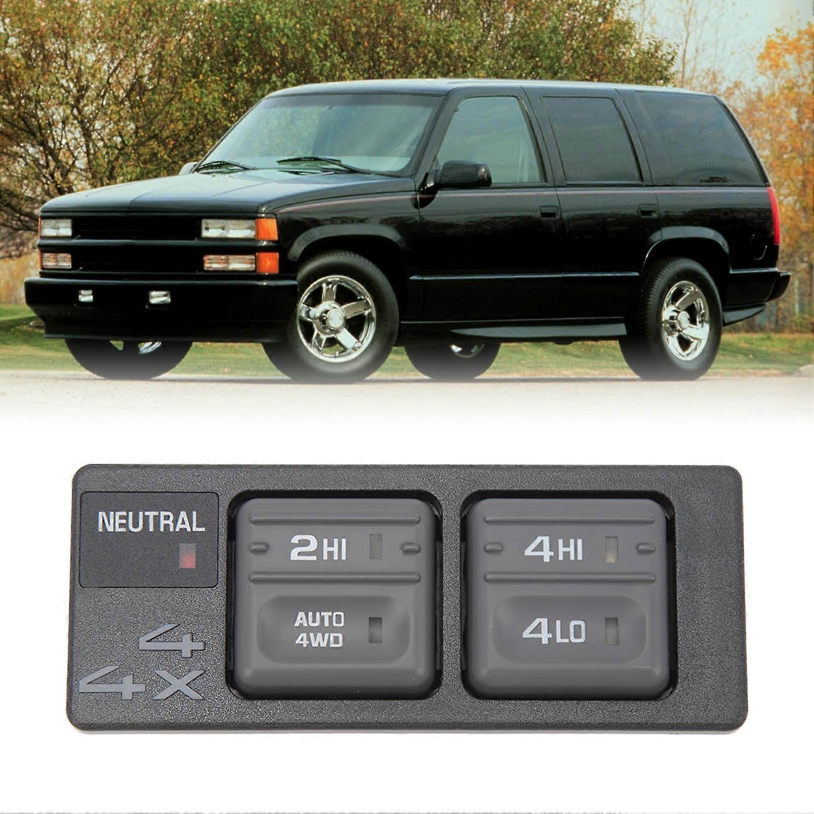 4WD Transfer Control Shift Switch 19168765 Durable Sensitive Four Wheel Drive Selector Switch Replacement for Chevy Tahoe Suburban 