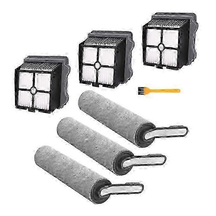 Vacuum Cleaner Brush Roll & Filter Compatible with Tineco Floor ONE S5 Cordless Wet and Dry Vacuum - Essential Cleaning Accessory