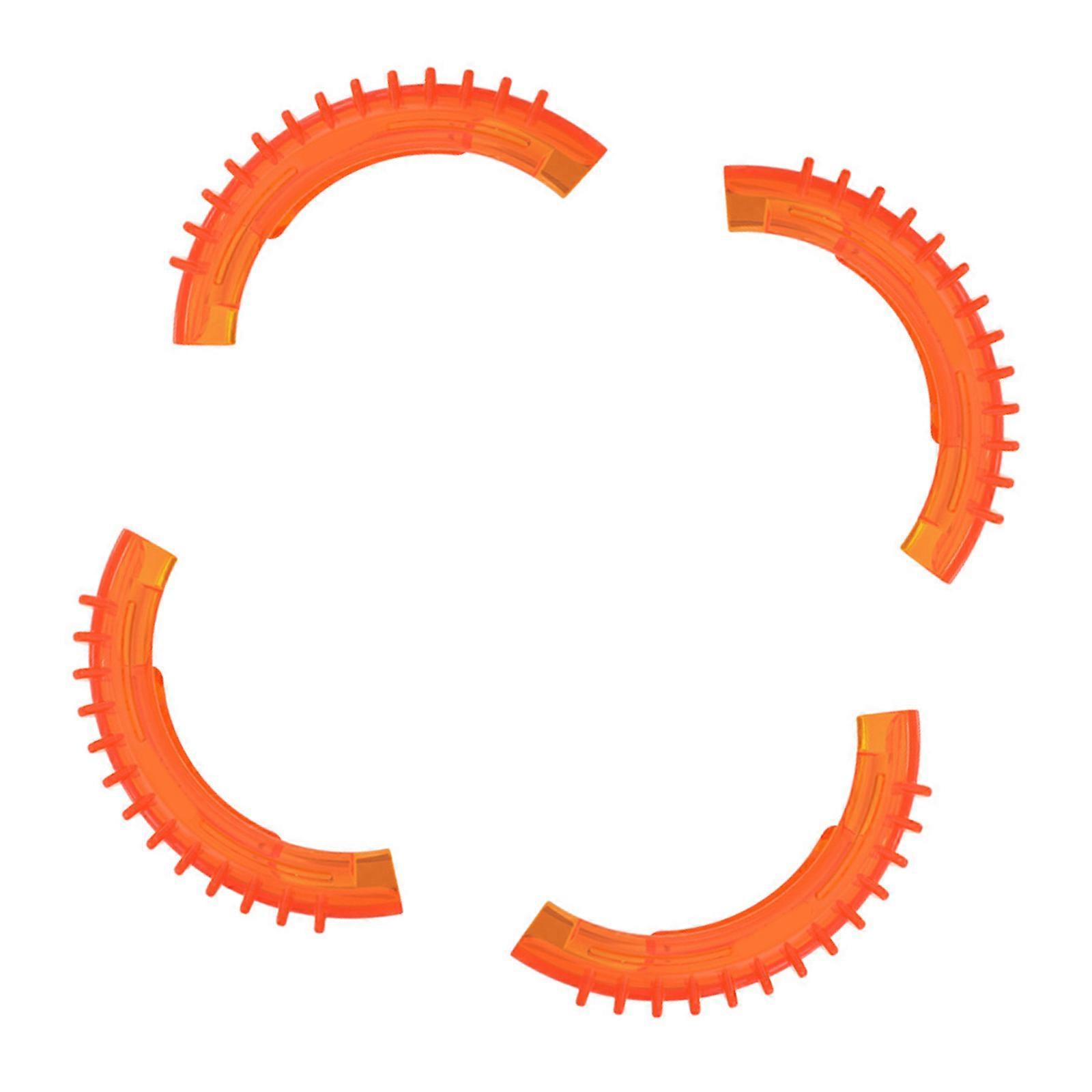 4Pcs TPU UAV Propeller Guard for Avata 2 Enhances Flight Safety, Flexible & Lightweight Design Multiple Color Orange