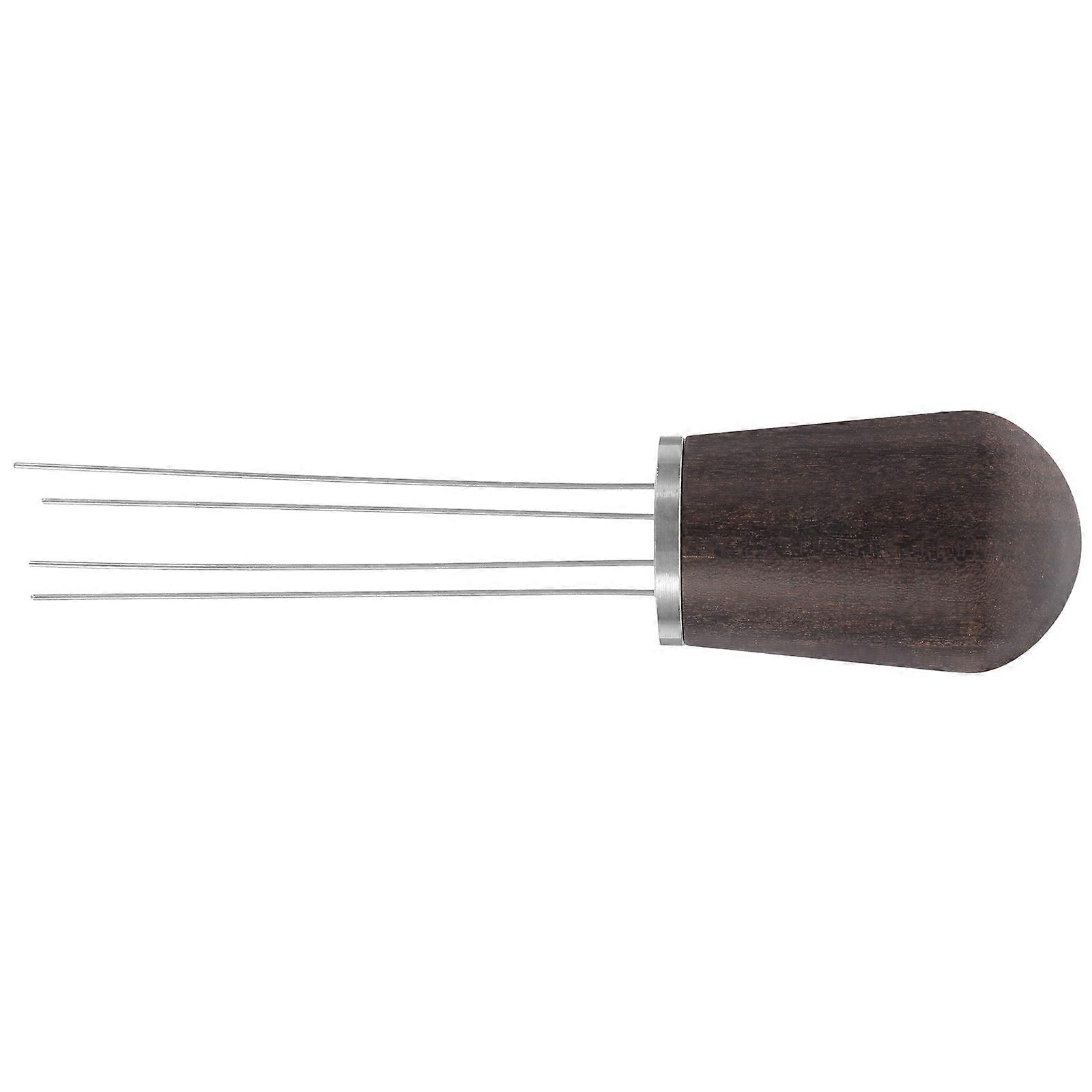 Stainless Steel Espresso Distribution Stirring Tool Avoiding Agglomeration Professional Use 12x2.5cm 1Pcs