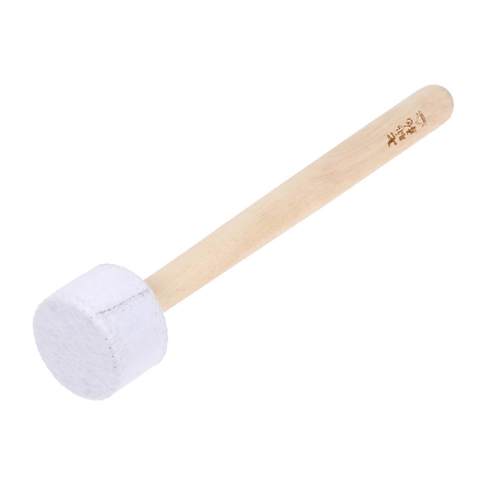 Sound Bowl Mallet Suede Singing Bowl Mallet Tool Portable Multi Functional 6x33cm 1Pack