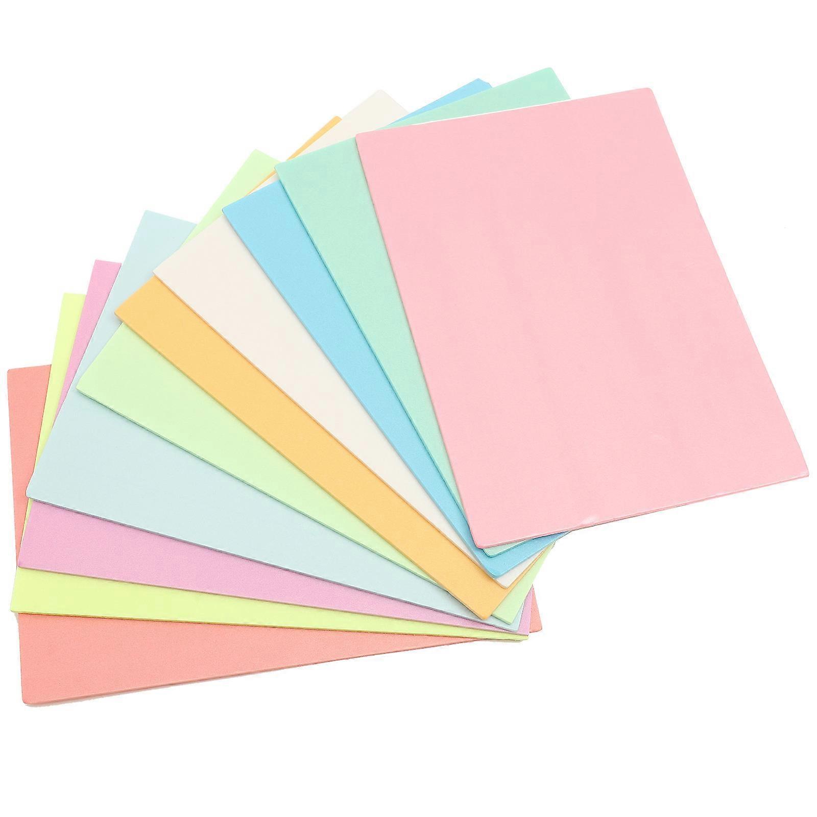 10 Pack Multi Use Thick Foam Sheets for DIY Crafts, Art Projects, and Creative Activities