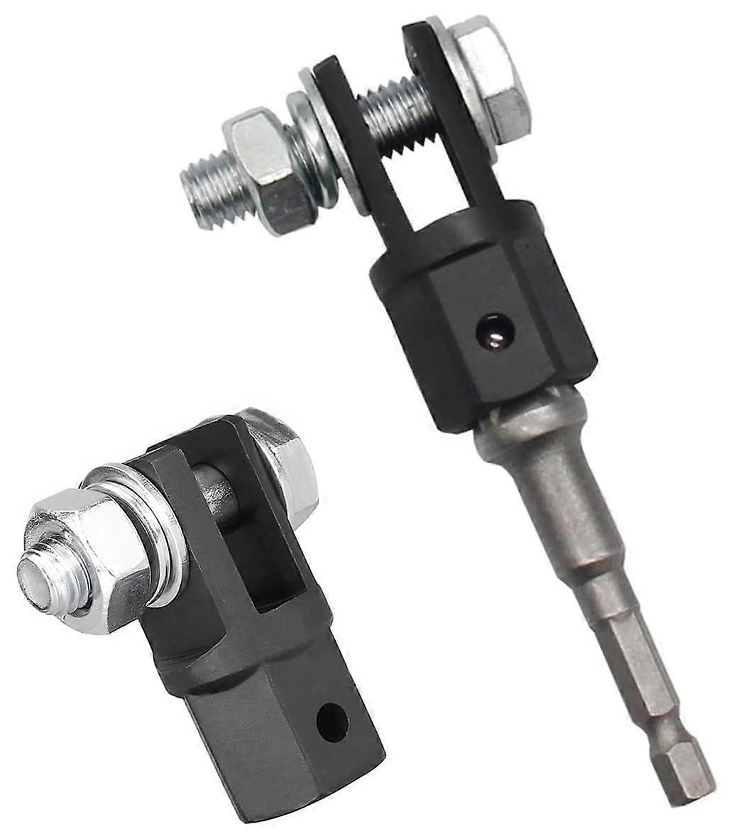 1/2" Car Scissor Jack Adapter, Chrome Vanadium Steel Socket Replacement for Automotive Ball Joint Bars, Universal for Caravan Trailers