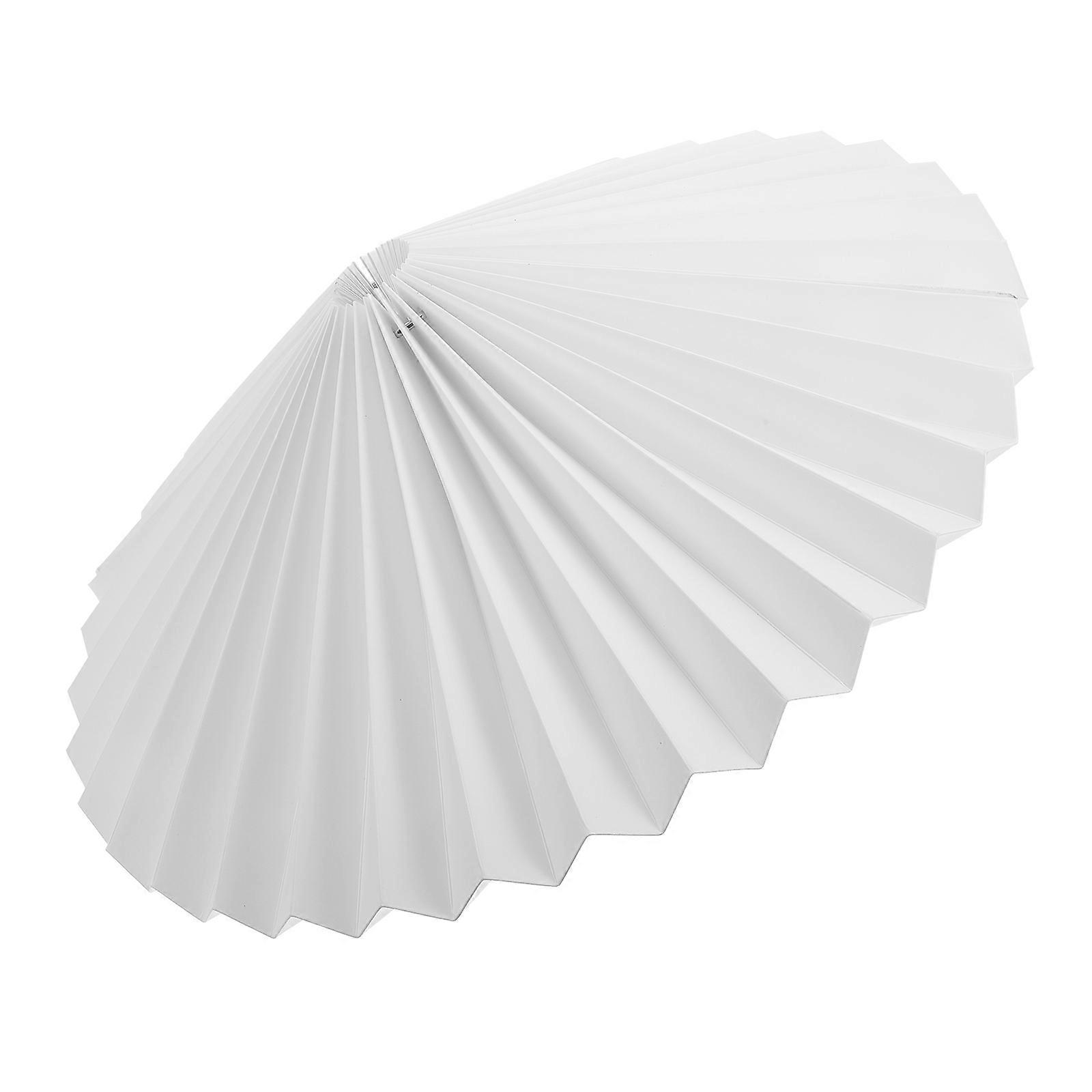 White Folding Origami Lampshade Paper Hanging Light Cover for Decor with Modern Design 1Pc