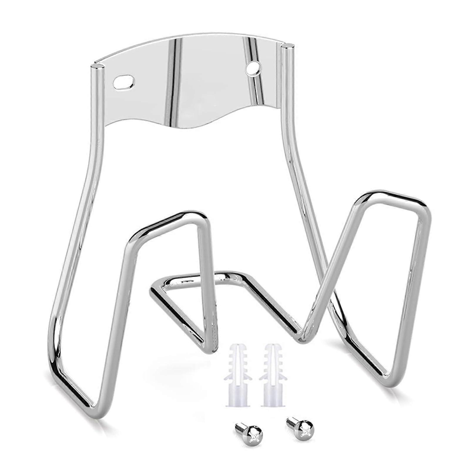 Metal Garden Hose Holder, Durable Wall-Mounted Hose Hanger, Outdoor Water Hose Storage, Compatible with Various Hose Sizes