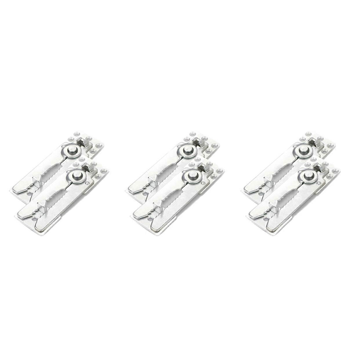 6 Packs of Sectional Sofa Connector, Metal Sectional Sofa Furniture Connector Sectional Connectors f
