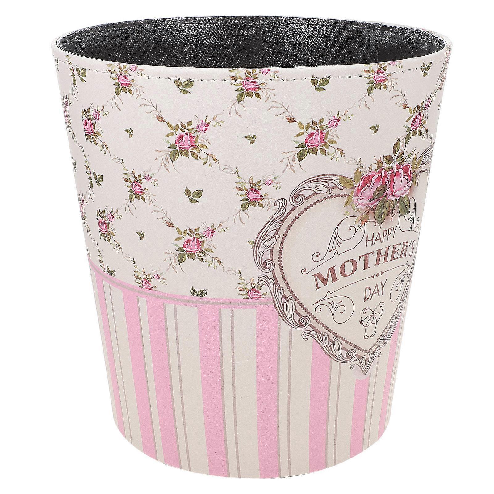 Reusable Storage Bucket Large Capacity Rectangular PU ABS Material Bedroom 1Pack