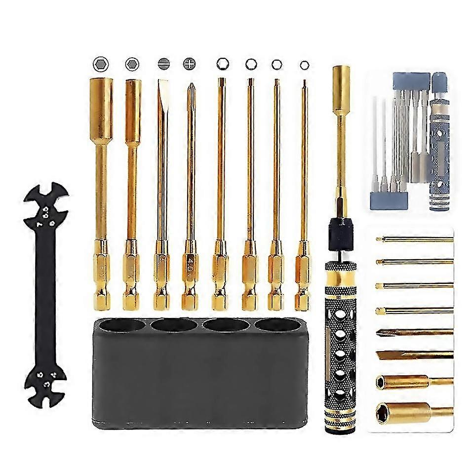 For 9 In 1 Rc Tool Kit Hex Driver Screwdriver Set For Rc Car Hobby Tools