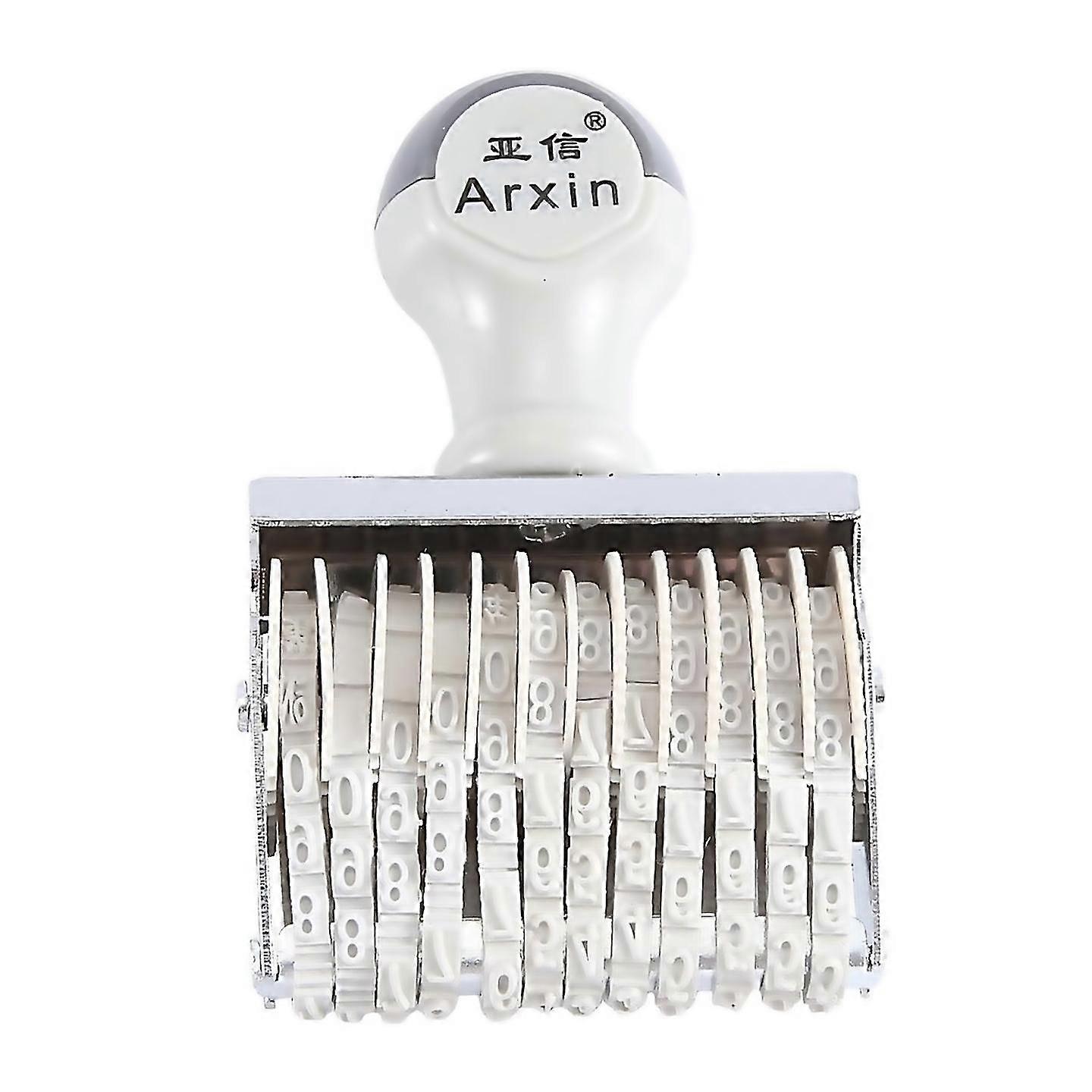 For 12 Band Self Inking Rubber Stamps Numbering Machine