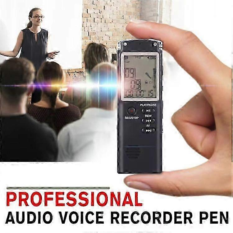 ZRUXE T60 Smart HD مسجل صوت رقمي مسجل صوت إلغاء الضوضاء مشغل MP3 ، الذاكرة: 8 جيجا بايت