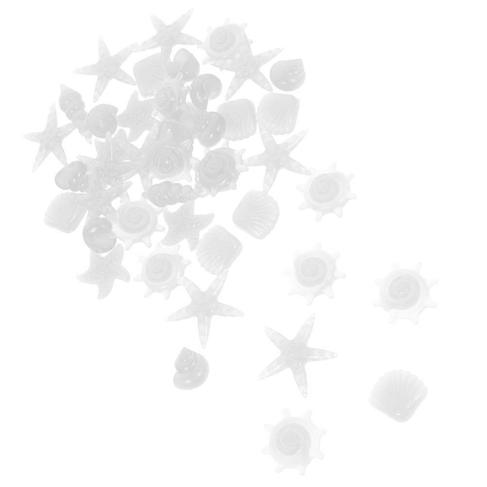 Aquarium Rocks 100Set For Indoor Aquariums With Transparent Luminescent Material Glow Effect