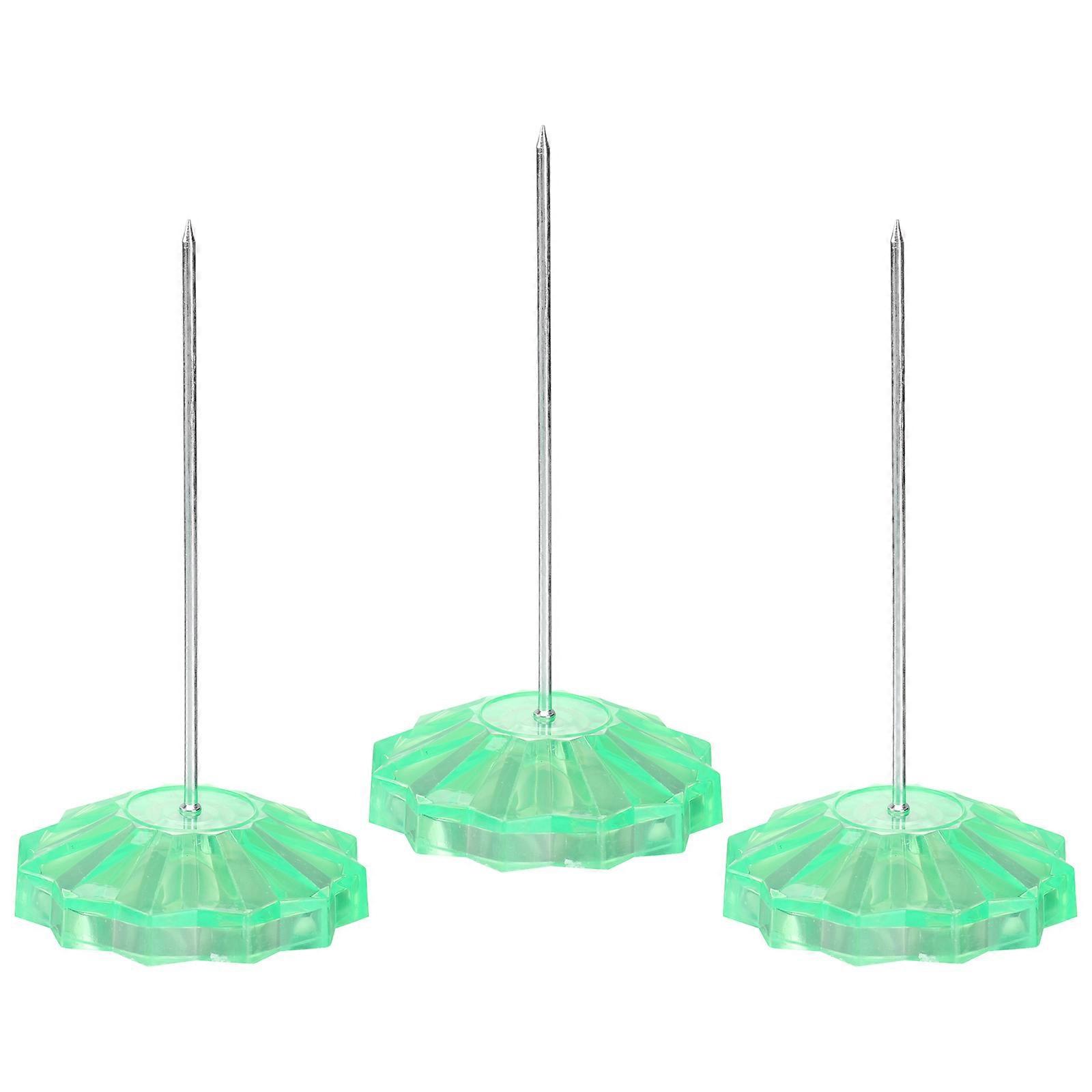 Plastic Straight Rod Paper Holder for Memo Organizing with 3Pcs Set