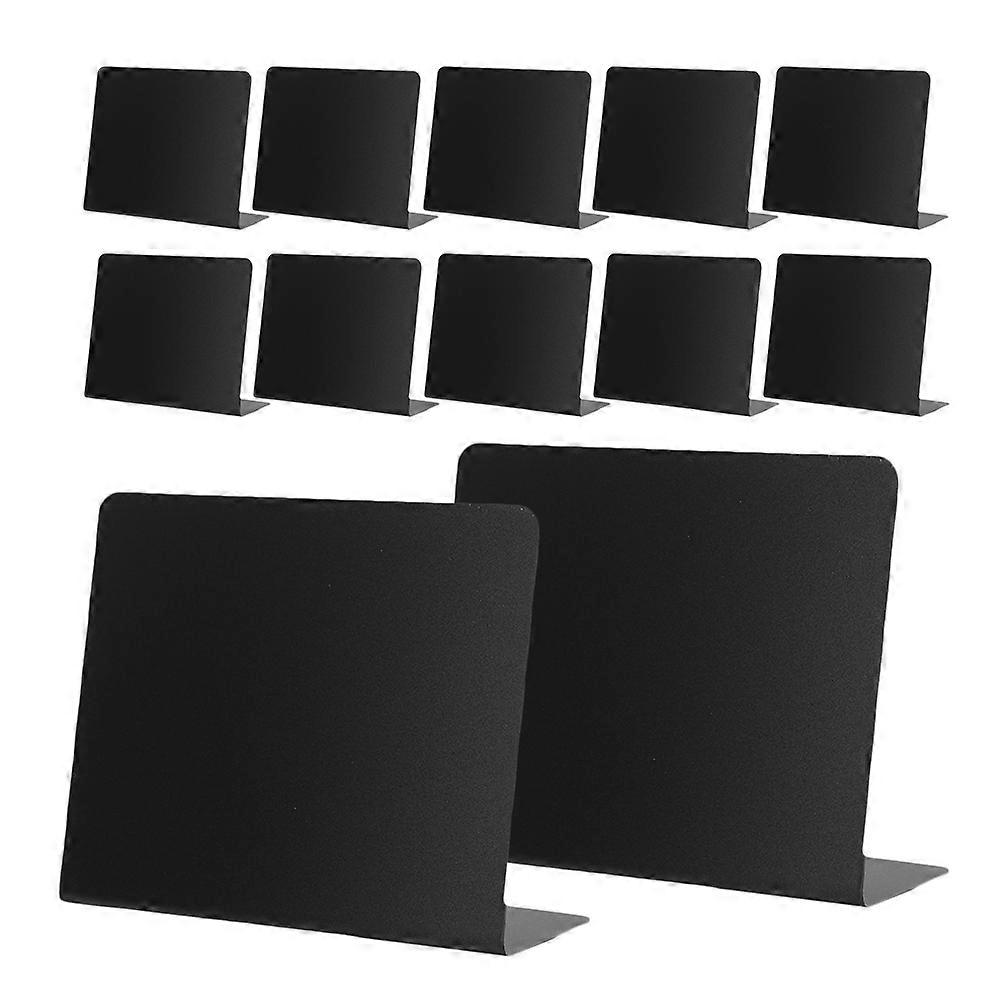 OUNONA 12pcs Multifunctional Drawing Blackboards Chalkboards for Desktop Price Boards and Message Sign
