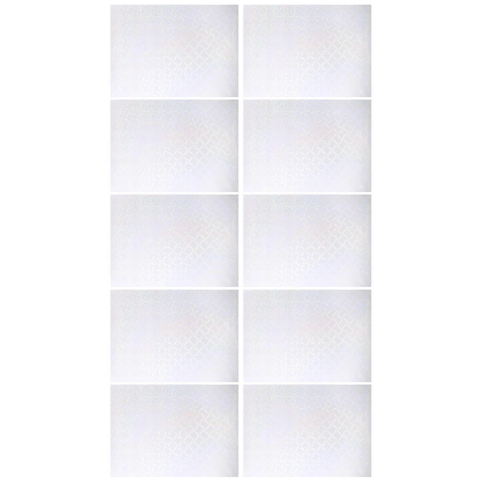 10 Sheets Photo Waterproof Laminating Films for Cards and Crafts Plastic Sheets