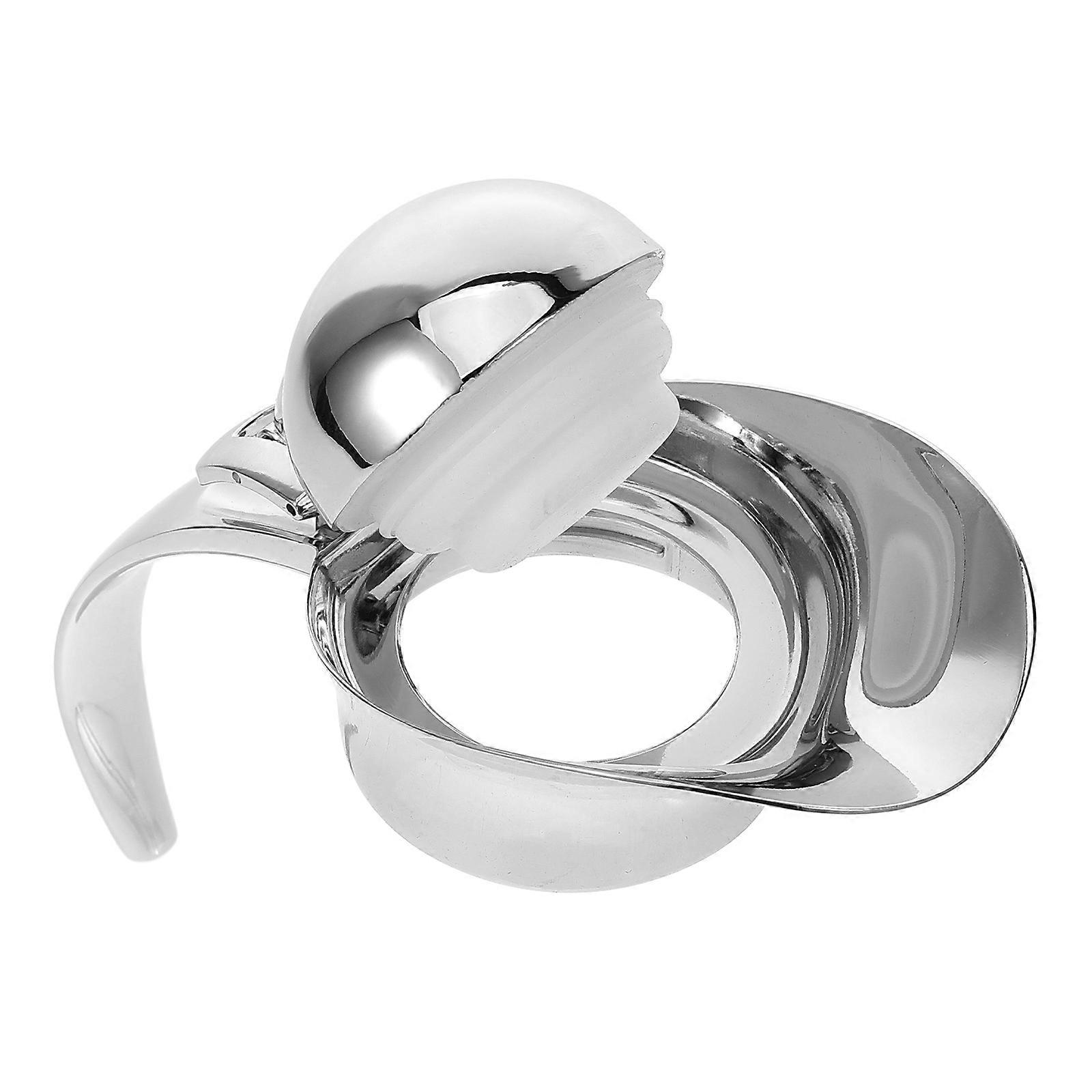 Replacement Vacuum Jug Handle With Anti-scald Feature For Professional Users Silver 1Set