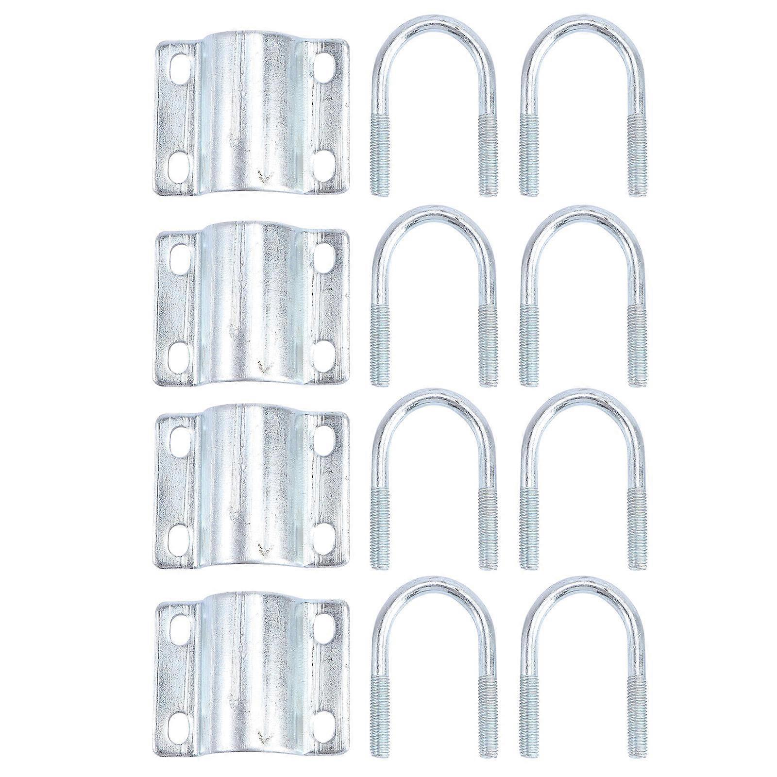 U Shaped Cross Tube Buckle for Pig Raising Equipment – Durable, Easy Installation, Secure Pipe Connection for Farming Use