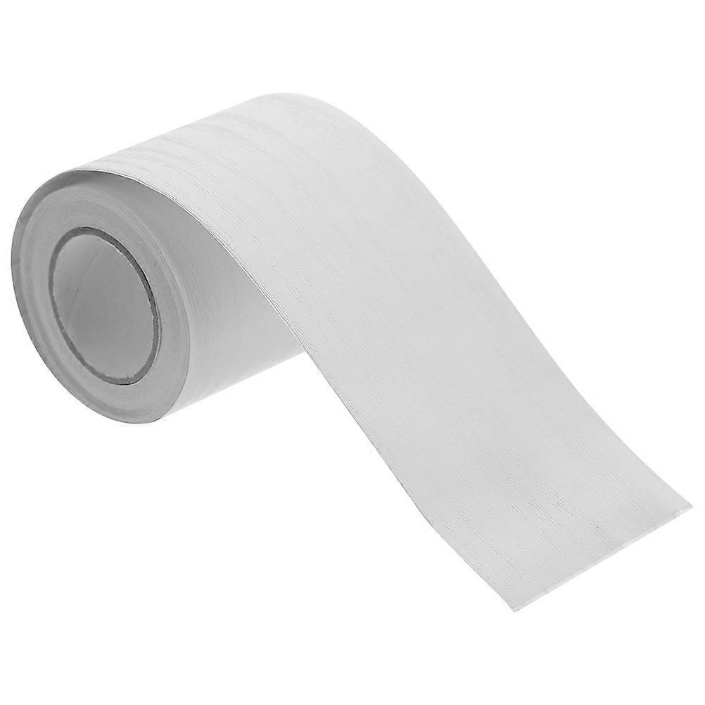 Flexible Baseboard Molding Trim 2 Rolls Adhesive Wall Trim Suitable For Homeowners And Interior Designers 5M Silver PVC Easy Installation