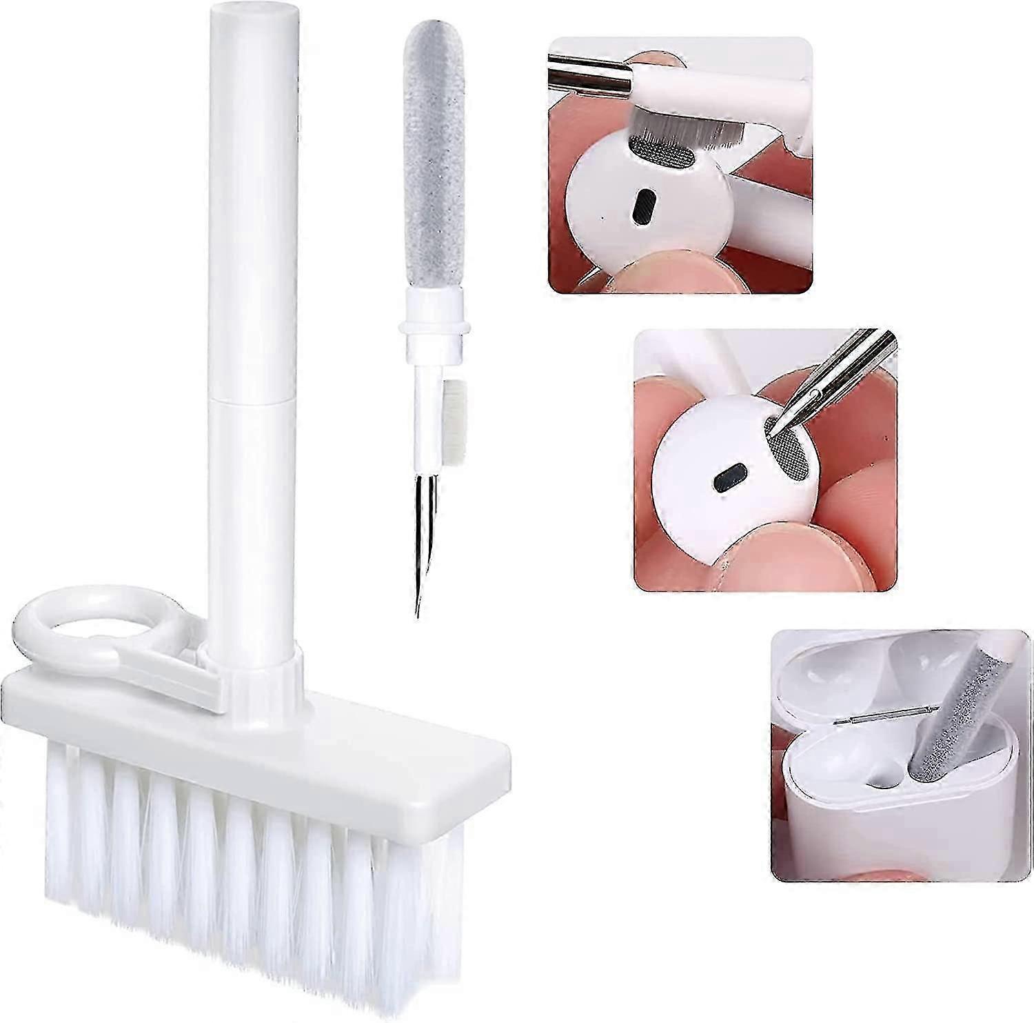 Cleaning Soft Brush Keyboard Cleaner 5-in-1 Multi-function Computer Cleaning Tools Kit Hr