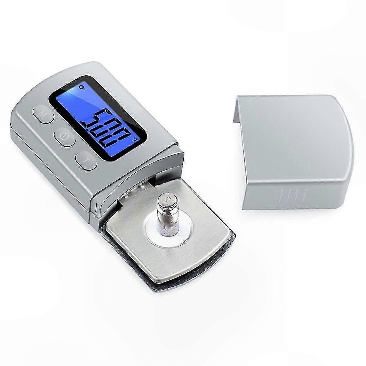 High-Precision Mini LCD Turntable Stylus Force Scale with Backlight for Vinyl Records