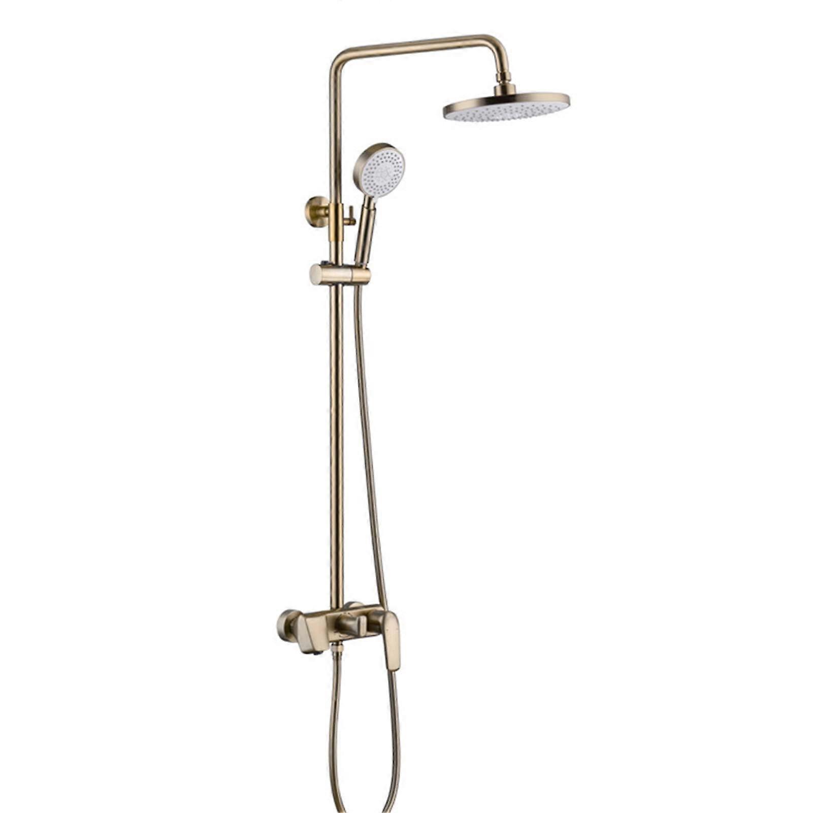 Shower faucet set Brushed gold, 9inch
