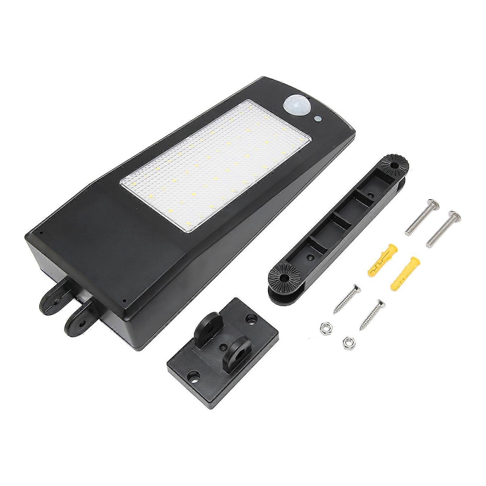 Motion Sensor Wall Light, 48 LED Solar Wall Light, Adjustable Angle, Waterproof Outdoor Light with Multiple Light Modes