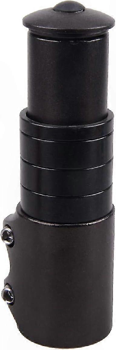 Handlebar Stem Riser Extension for 1-1/8" 28.6mm MTB and Road Bikes, Aluminum Alloy Fork Stem Adapter with Adjustable Height