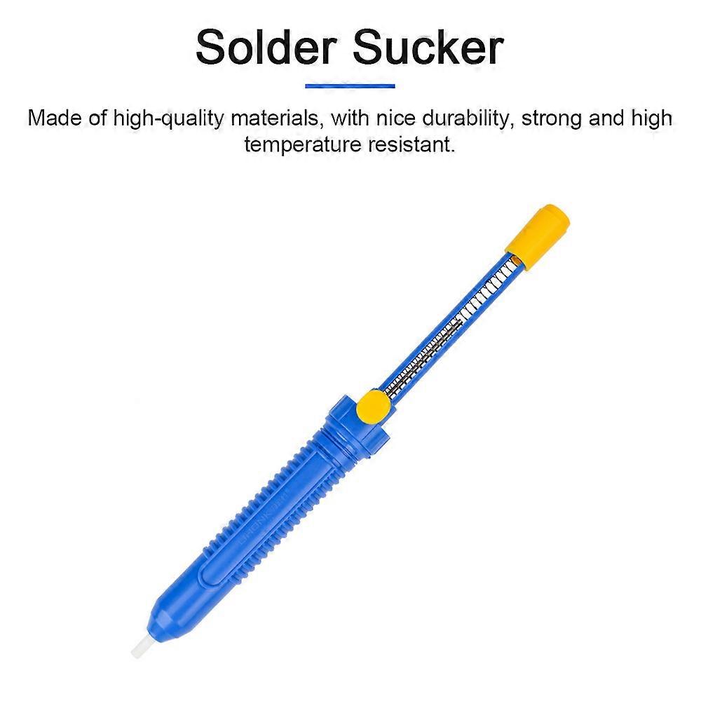 Solder Sucker Desoldering Pump Manual Solder Remover Tool Soldering Iron Desoldering Tool Powerful Suction