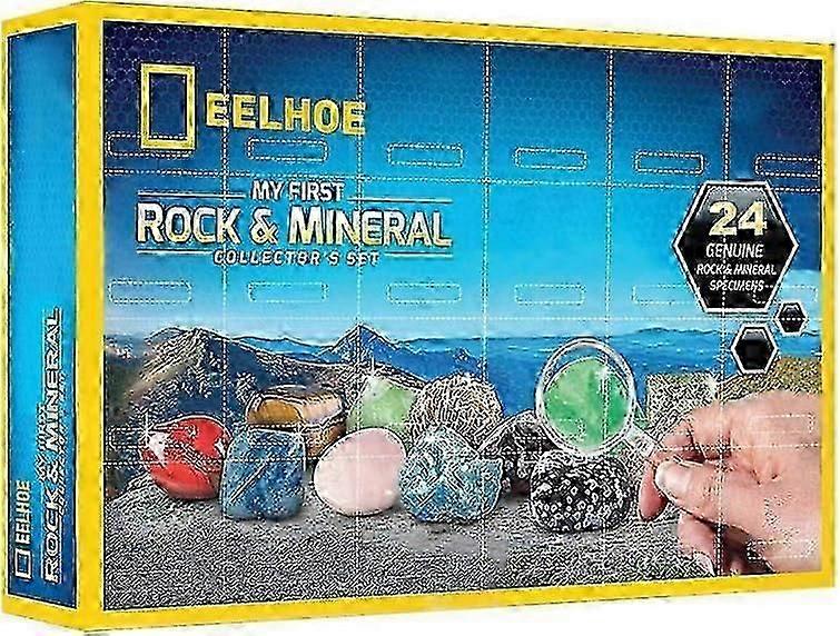 Crystal Advent Calendar 2022 Art Calendar, Stone, Rocks, Minerals Fossils Advent Calendar Hr