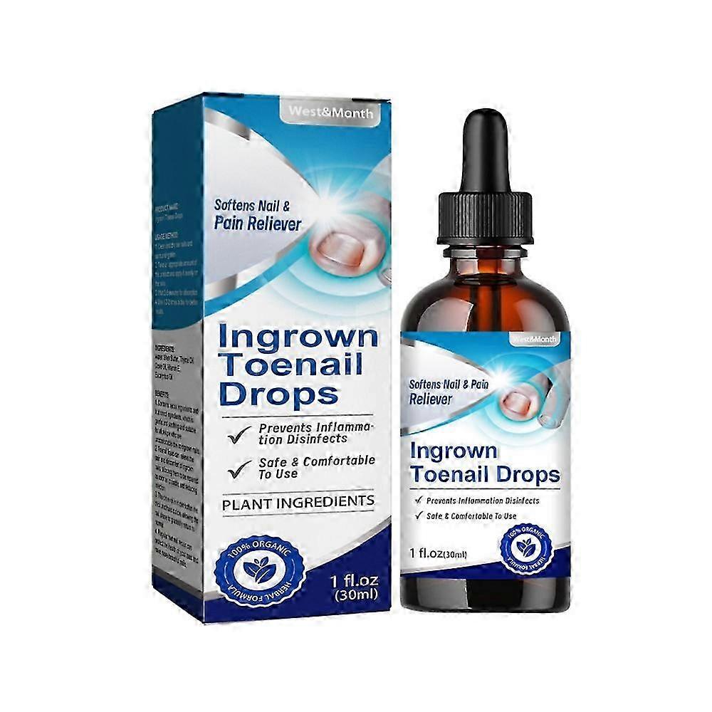 Ingrown Toenail Drops, Ingrown Toenail Treatment, Cuticle Care Oil For Ingrown Toenails, Extra Strength Nail Repair Solution
