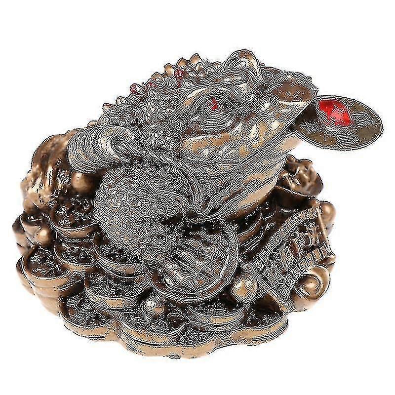 Feng Shui Toad Lucky Decoration, Chinese Frog Toad for Home Office